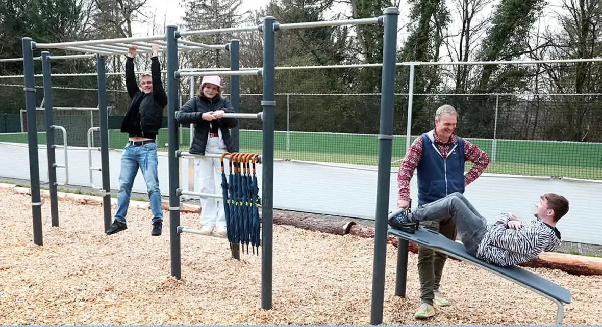 Das Walter-Frey-Zentrum hat nun einen Fitnesspark - Nutzbar auch für Vereine und Gruppen