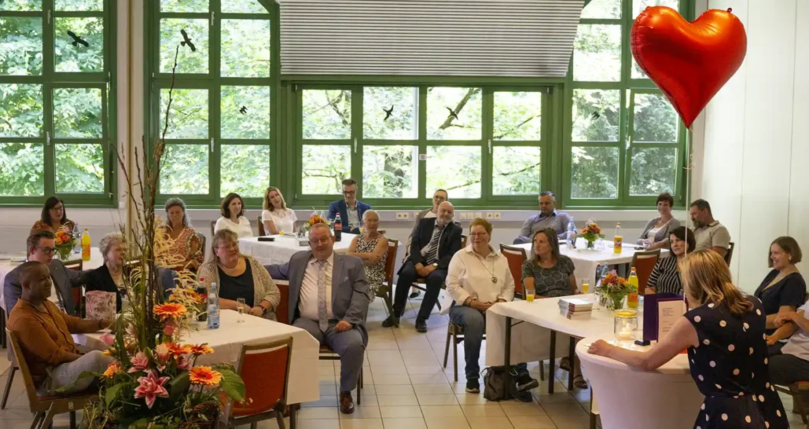 EJBL Heidrun Neitzel bei ihrer Kronenkreuzverleihung