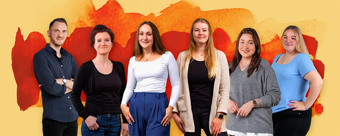 Das Team der Jugend-Wohngruppe Thomas-Mann-Straße der Evangelischen Jugendhilfe Bergisch Land