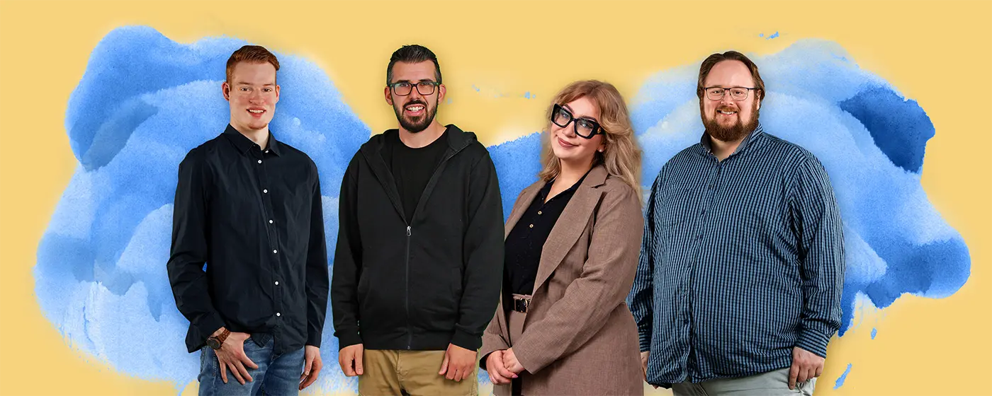 Das Team der Kinder-Wohngruppe Eberhardstraße 26 der Evangelischen Jugendhilfe Bergisch Land EJBL