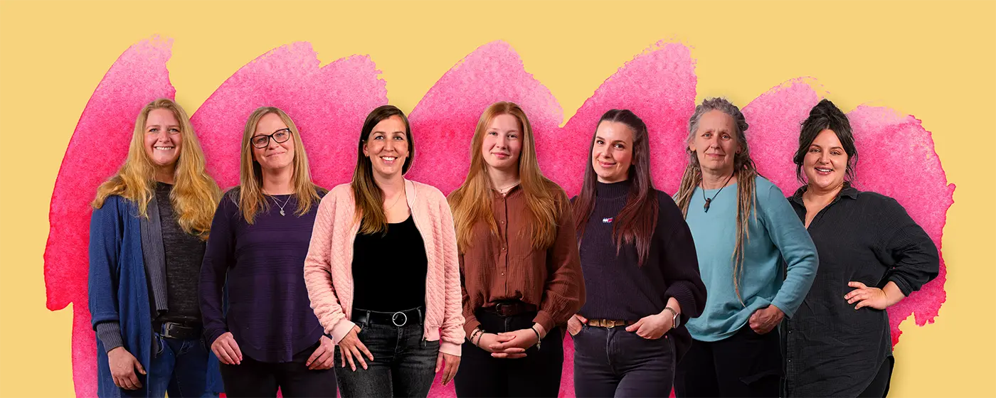 Das Team der Heilpaedagogischen Kinder-Wohngruppe der Evangelischen Jugendhilfe Bergisch Land